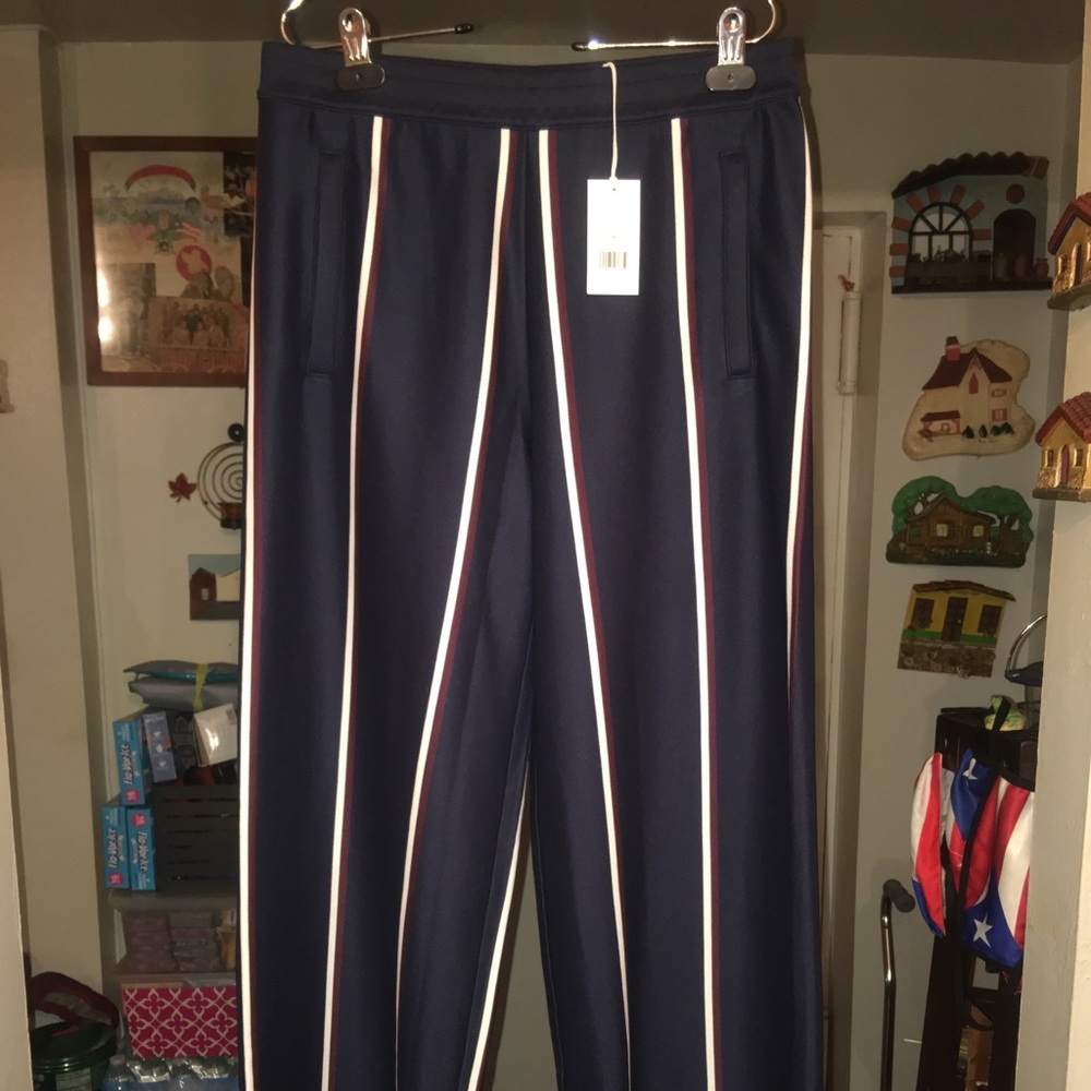 Tory Burch Twin-Stripe Track Pants BLACK FRIDAY SPECIALLLL !!!!!! 🤗☄️🌟